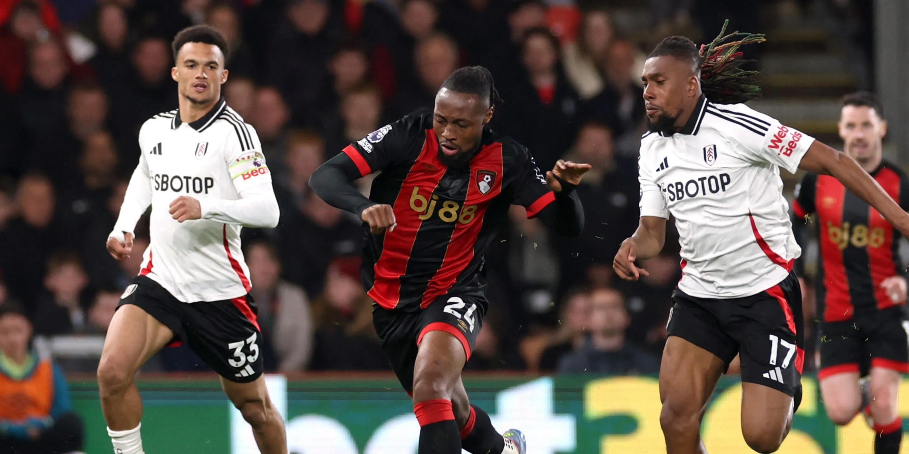 Antoine Semenyo thể hiện sự đa năng trong lối chơi ở Bournemouth