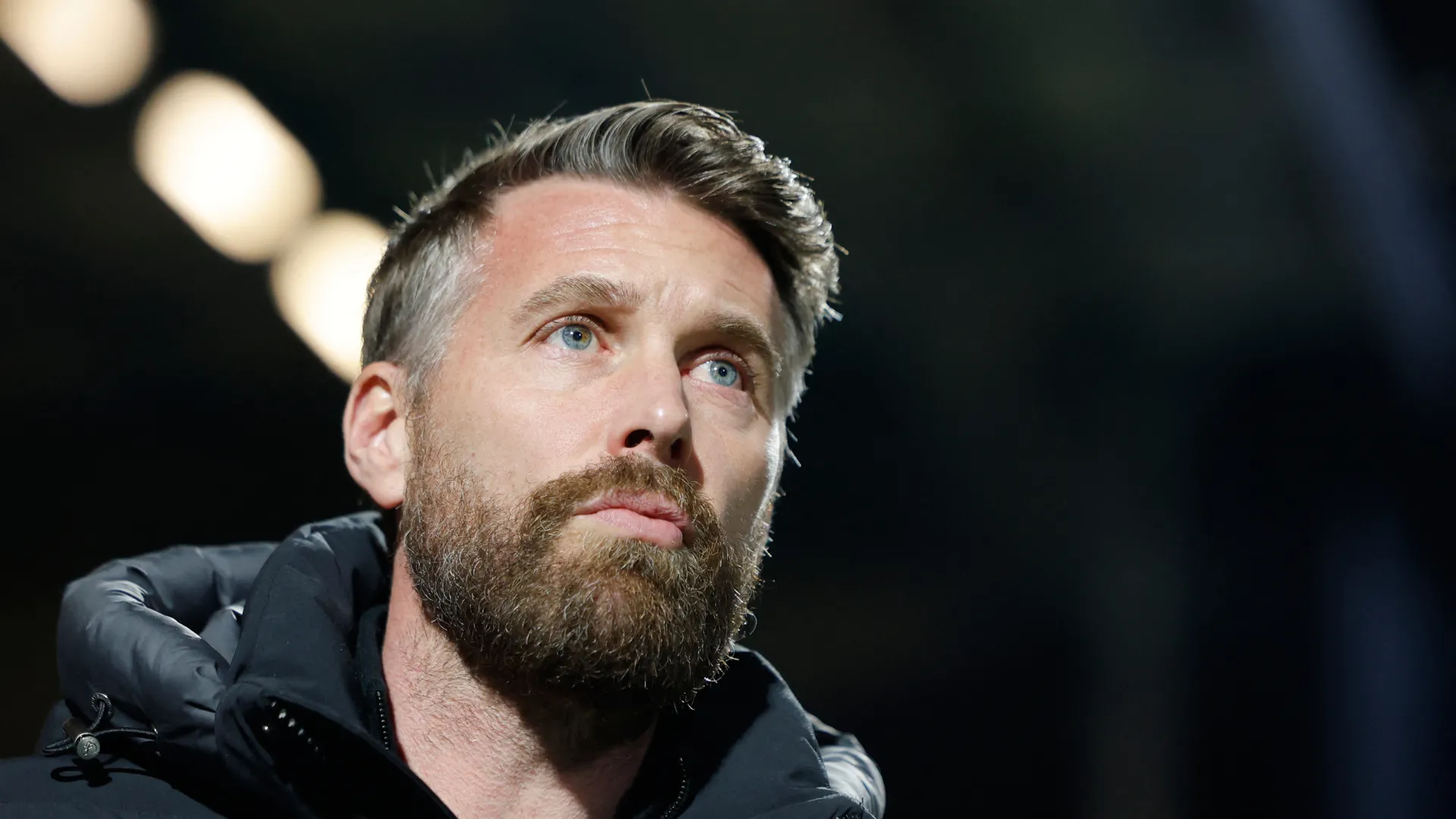 HLV Rob Edwards, người được đồn đoán có thể thay thế Michael Carrick tại Middlesbrough.