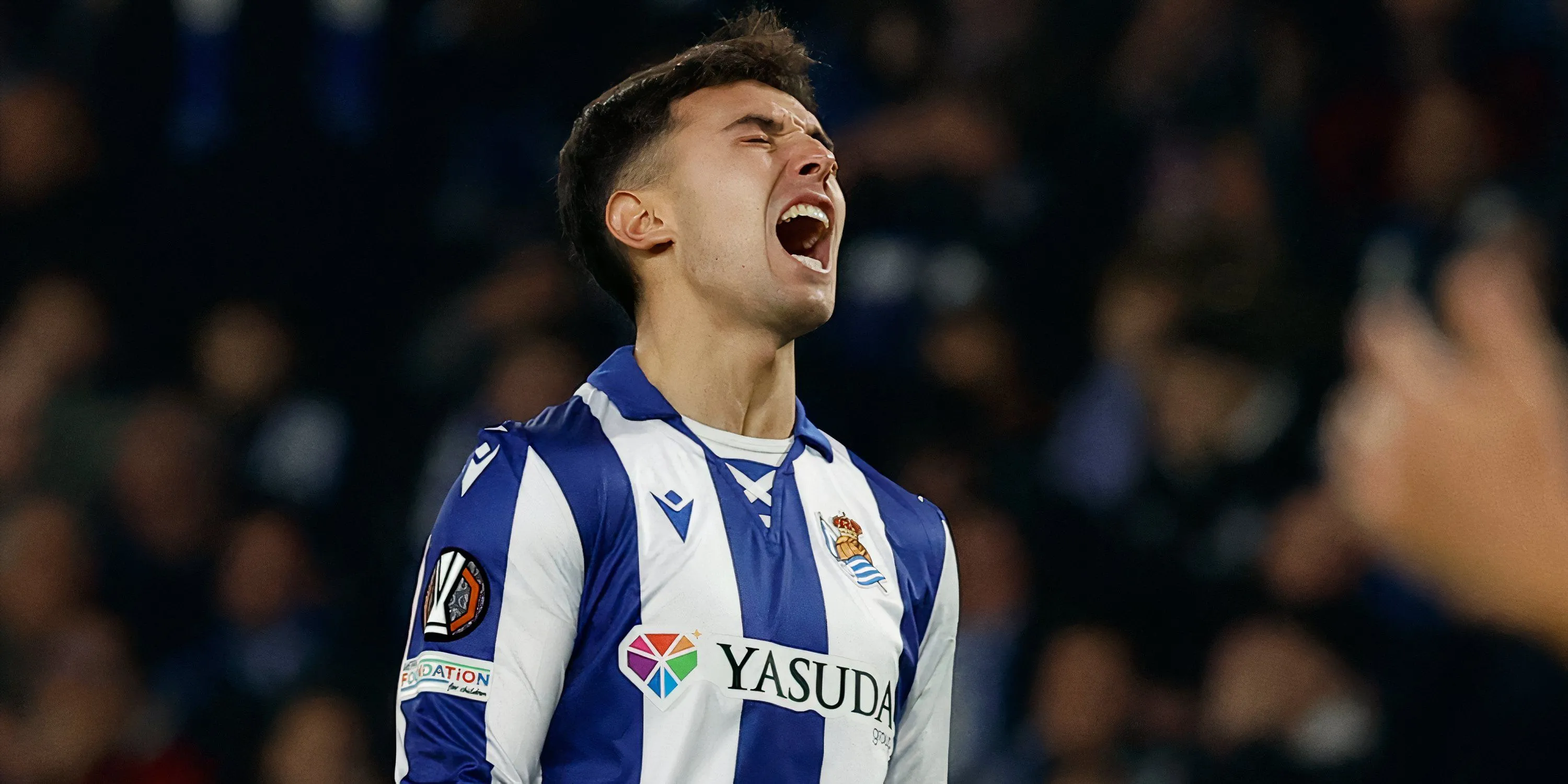 Martin Zubimendi, tiền vệ Real Sociedad mà Liverpool đã theo đuổi nhưng cuối cùng gia nhập Arsenal.