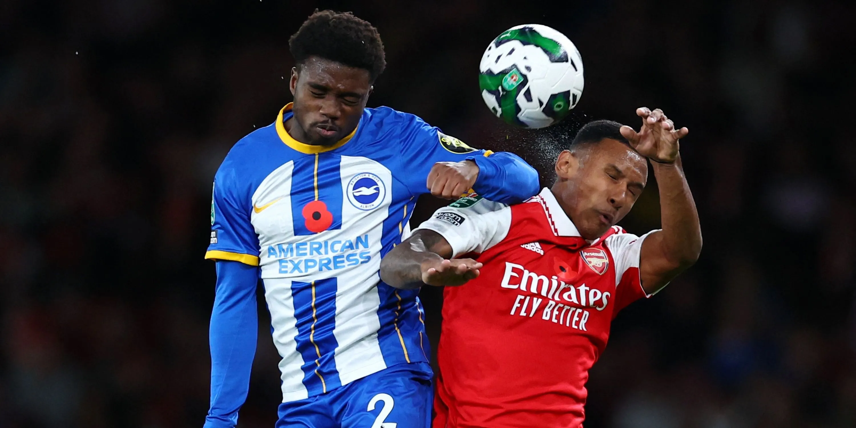 cầu thủ Marquinhos của Arsenal tại giải Ngoại hạng Anh