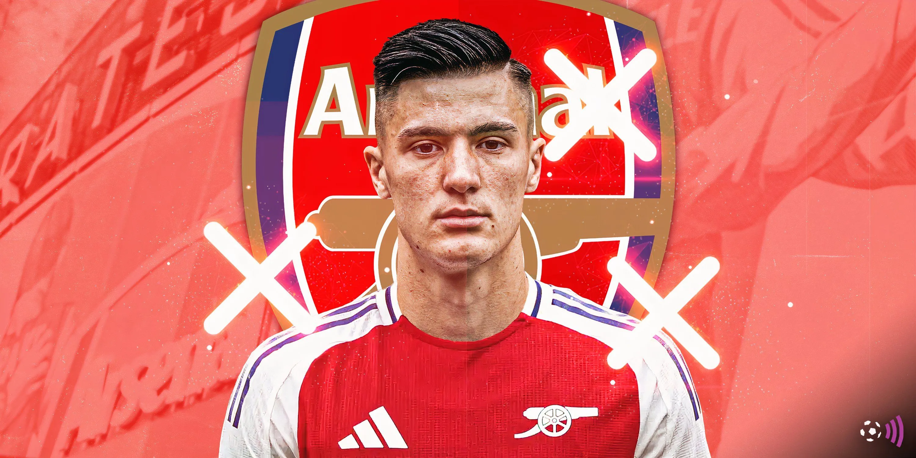 Tiền đạo Benjamin Sesko trong màu áo RB Leipzig, mục tiêu chuyển nhượng của Arsenal mùa hè này