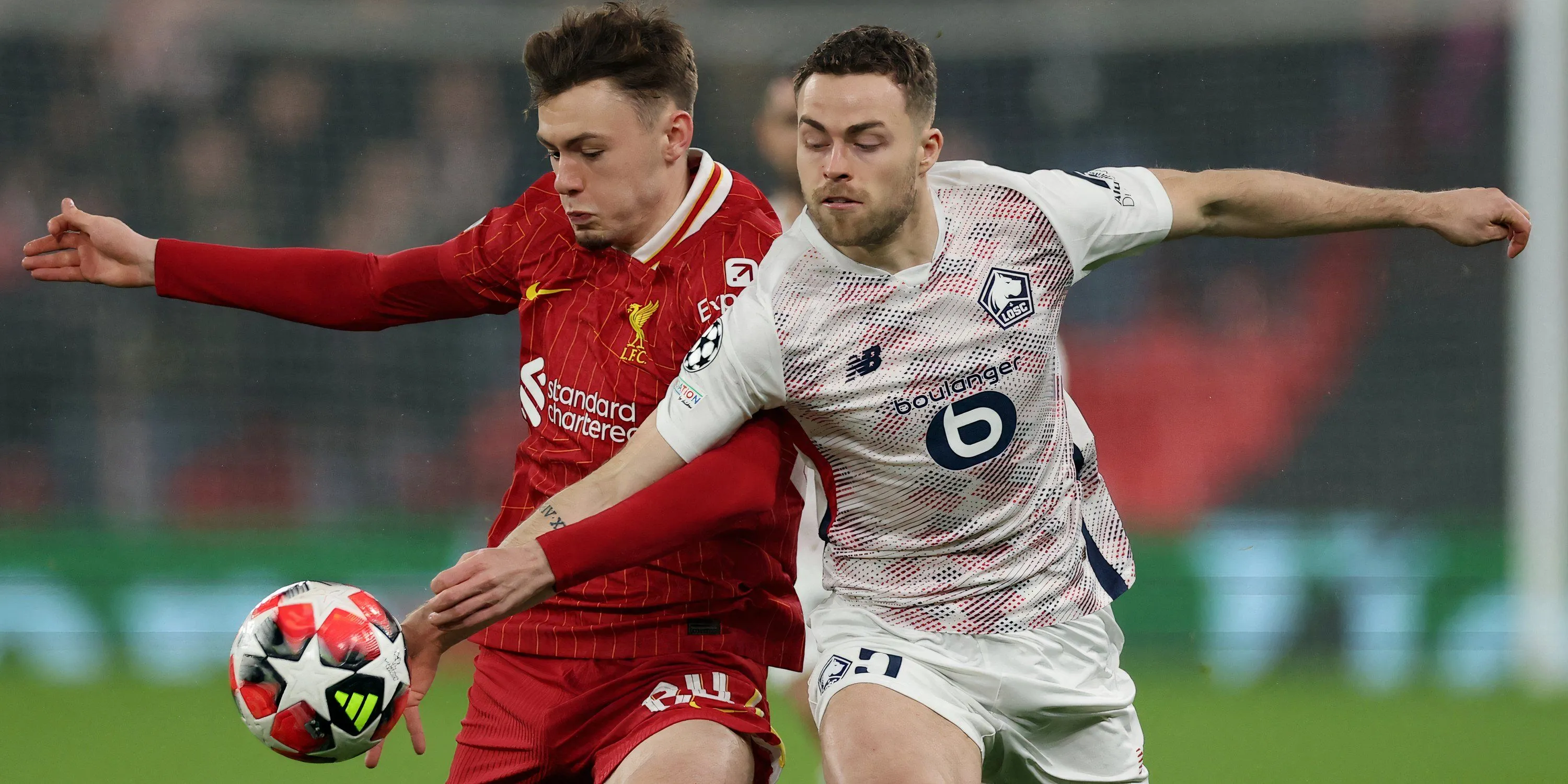 Gabriel Gudmundsson thi đấu cho Lille tại Ligue 1