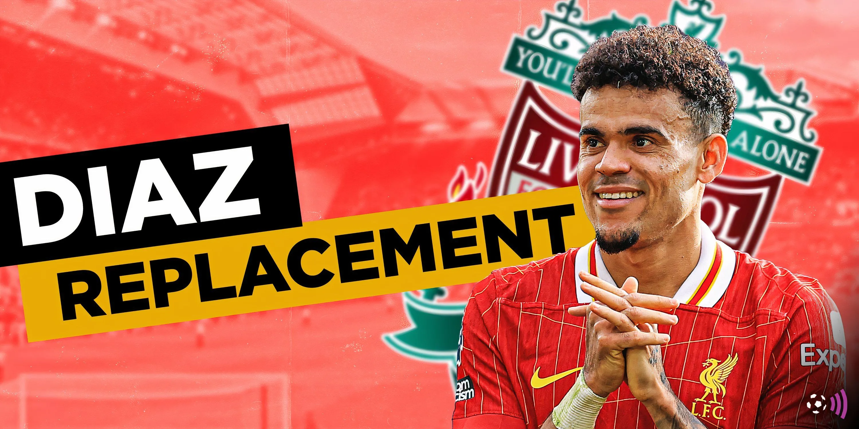Luis Diaz trong màu áo Liverpool giữa tin đồn ra đi hè 2025