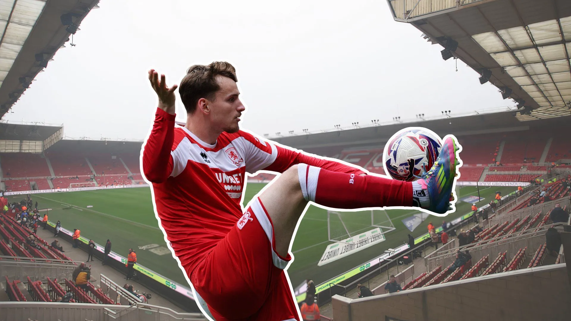 Rav van den Berg, hậu vệ trẻ đầy triển vọng của Middlesbrough, đang thu hút sự chú ý của các CLB lớn