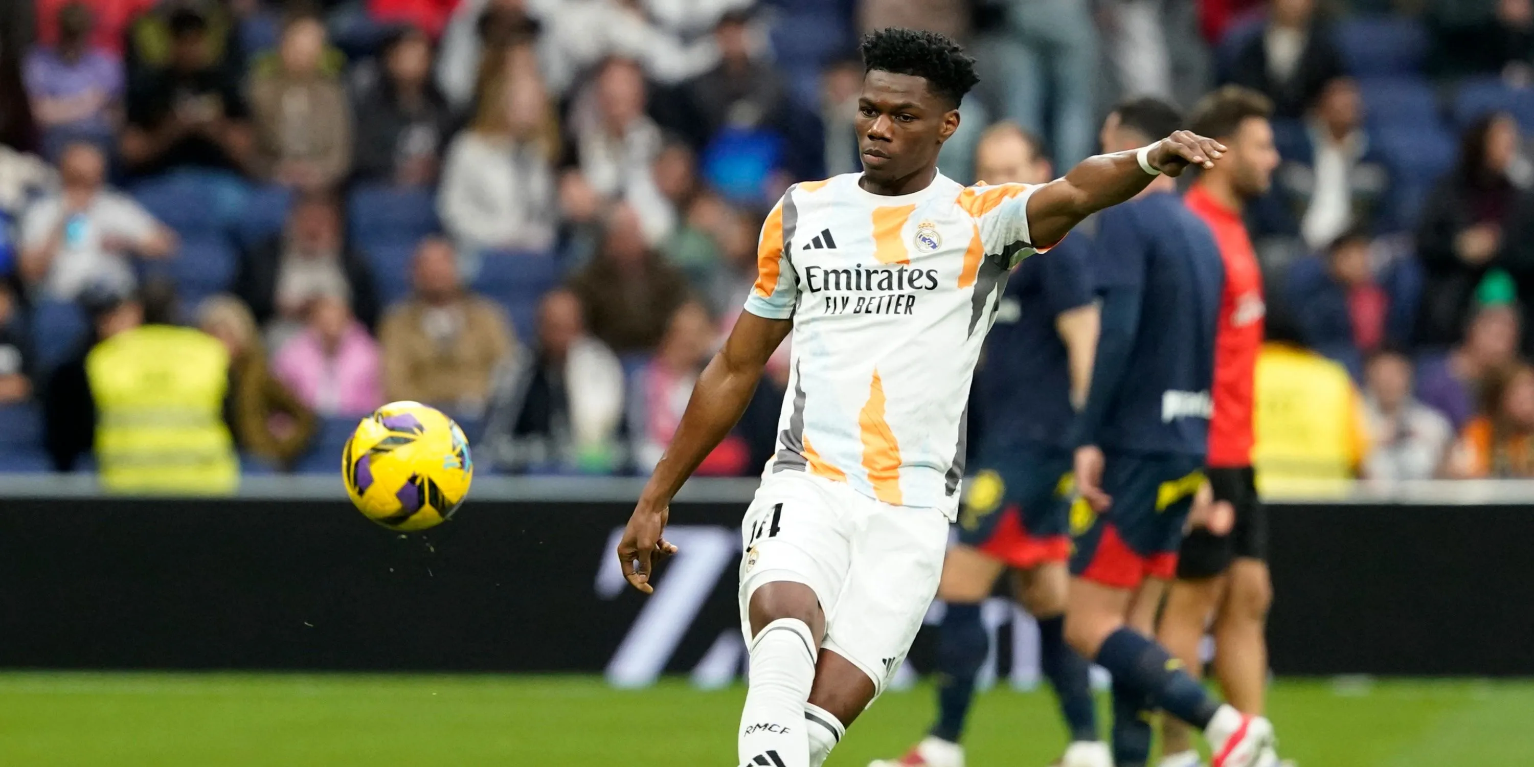 Tiền vệ Aurélien Tchouaméni của Real Madrid - Mục tiêu chuyển nhượng của Manchester United