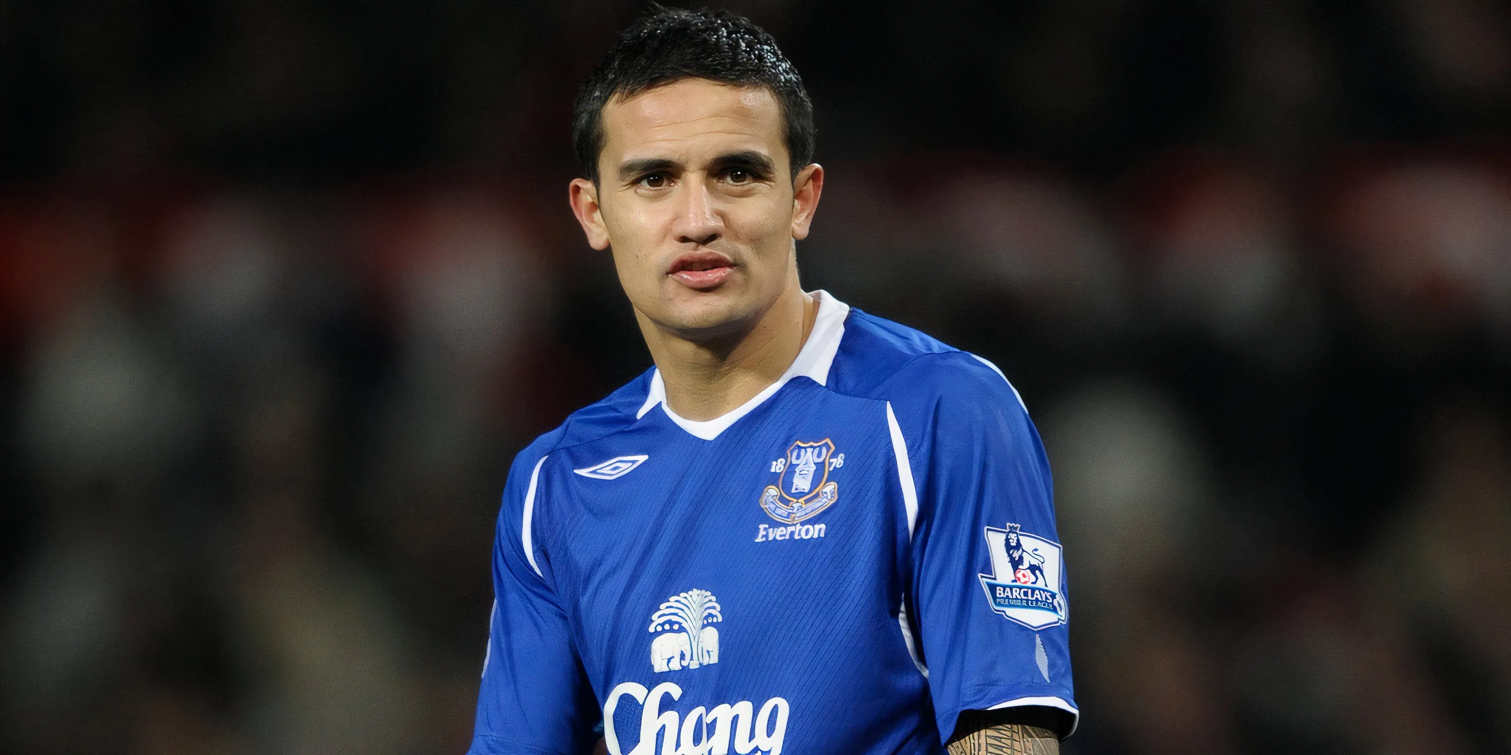Tim Cahill tiền vệ đánh đầu xuất sắc của Everton