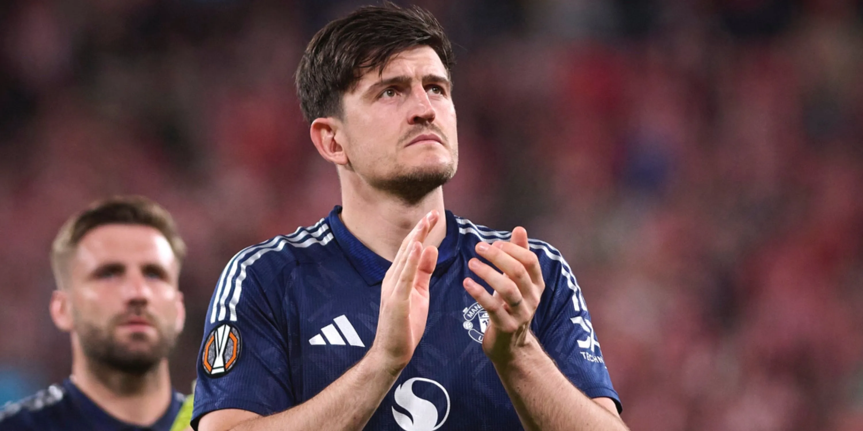 Trung vệ Harry Maguire của Manchester United trên sân tập, cho thấy sự nỗ lực và quyết tâm